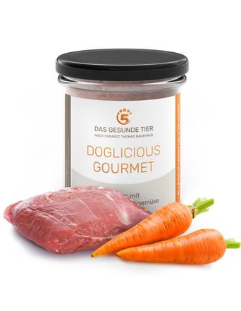 Das Gesunde Tier Nassfutter von Das Gesunde Tier Premium Nassfutter Doglicious Gourmet - Lamm & Gartengemüse