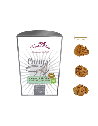 Terra Canis Snacks von Terra Canis Hypoallergen | Canipé: Knusperkugeln Büffel