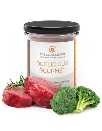 Das Gesunde Tier Nassfutter von Das Gesunde Tier Premium Nassfutter Doglicious Gourmet - Rind & Gemüse