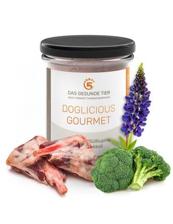 Das Gesunde Tier Nassfutter von Das Gesunde Tier Premium Nassfutter Doglicious Gourmet - Ziege & Süßlupine
