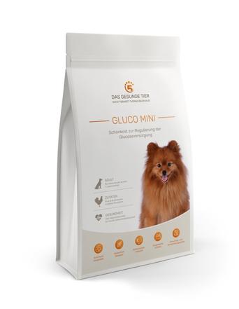 Das Gesunde Tier Trockenfutter von Das Gesunde Tier Spezialfutter für Kleine Hunde mit Diabetes Gluco Mini