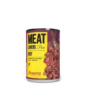 Josera Nassfutter von Josera Nassfutter Hund, Adult, Meat Lovers, Rind Pur