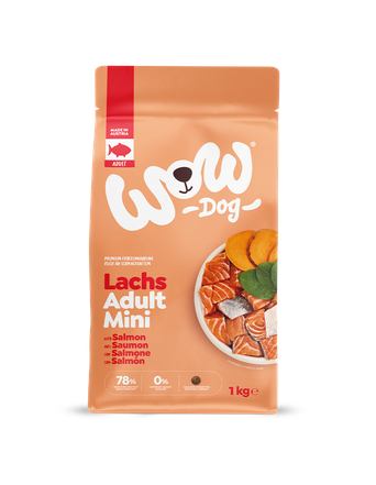 WOW Trockenfutter von WOW Adult Lachs mit Spinat und Süßkartoffel
