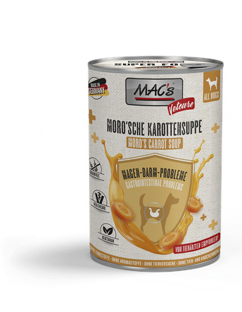 MAC's Nassfutter von MAC's Dog Vetcare Moro'Sche Karottensuppe