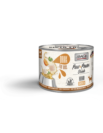 MAC's Nassfutter von MAC's Dog Paw Power Drink Huhn