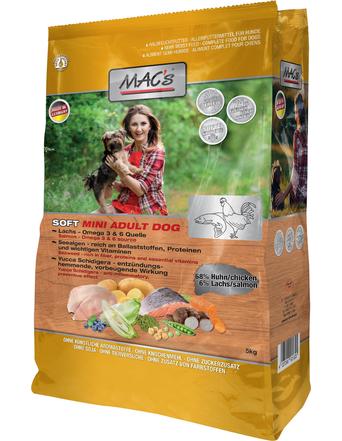 MAC's Trockenfutter von MAC's Dog Soft Mini Huhn & Lachs