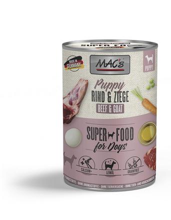 MAC's Nassfutter von MAC's Dog Puppy - Rind & Ziege