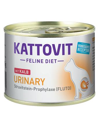 Kattovit Nassfutter von Kattovit Urinary Dose 185 G - Sparpaket: Kalb