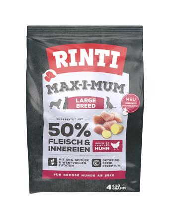 Rinti Trockenfutter von Rinti Max-i-Mum Large Breed Huhn - Sparpaket