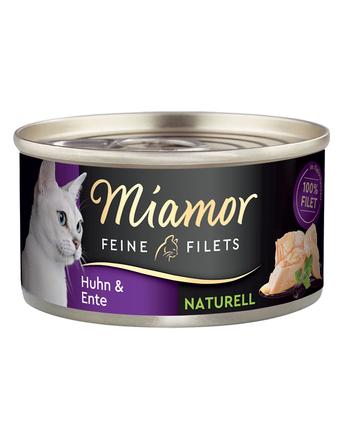 Miamor Nassfutter von Miamor Feine Filets Naturelle Huhn & Ente
