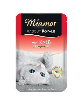 Miamor Nassfutter von Miamor Sparpaket Ragout Royale in Jelly Kalb