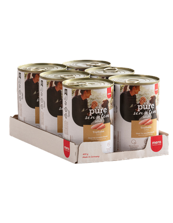 mera Nassfutter von mera Pure Sensitive Truthahn