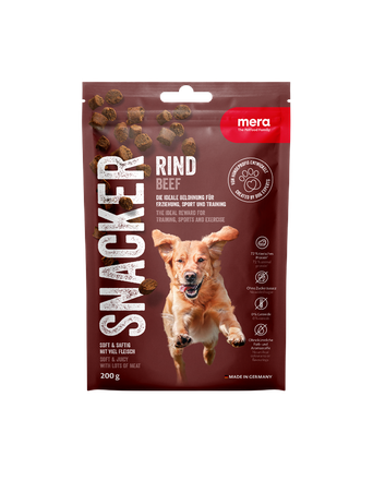 mera Snacks von mera Snacker Rind