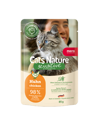 mera Nassfutter von mera Sensitiv Cats Nature Sensitive Huhn