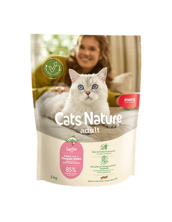 mera Trockenfutter von mera Cats Nature Lachs
