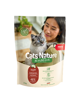 mera Trockenfutter von mera Sensitiv Cats Nature Sensitive Insekt