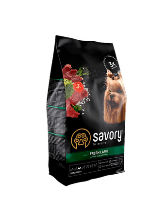 Savory Trockenfutter von Savory Reich an Frischem Lamm