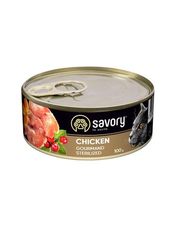 Savory Nassfutter von Savory Hühnchen Gourmand - Sterilized