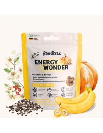 BugBell Snacks von BugBell Weiche Hundeleckerli Energywonder - Ausdauer & Energie
