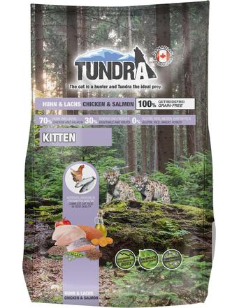 Tundra Trockenfutter von Tundra Cat Kitten Huhn & Lachs