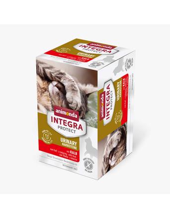 INTEGRA PROTECT Nassfutter von INTEGRA PROTECT Adult Urinary Struvit mit Kalb