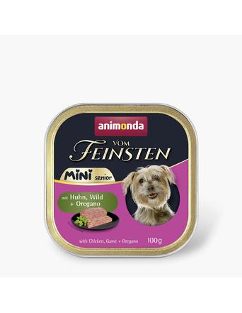 Animonda Nassfutter von Animonda Vom Feinsten Senior Mini mit Huhn + Wild und Oregano
