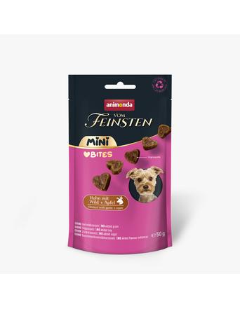animonda Snacks von animonda Vom Feinsten Adult Mini Love Bites Huhn mit Wild &Amp; Apfel