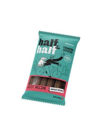 HALF&HALF Snacks von HALF&HALF Sticks für Erwachsene Hunde Rind