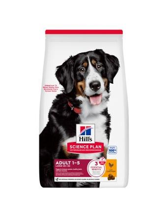 Hill's Trockenfutter von Hill's Science Plan Trockenfutter Hund, Large Breed Adult, mit Huhn