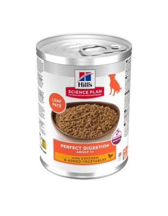 Hill's Nassfutter von Hill's Science Plan Nassfutter Hund, Adult, Perfect Digestion mit Huhn und Gemüse