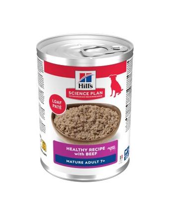 Hill's Nassfutter von Hill's Science Plan Nassfutter Hund, Mature Adult 7+, mit Rind