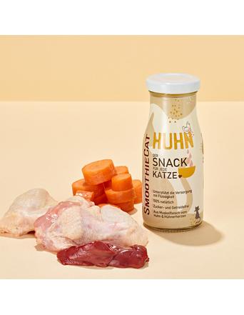 SmoothieCat Snacks von SmoothieCat Einzelflasche Katzensmoothie Huhn