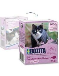 Bozita Nassfutter von Bozita Cat Tetra Recard Häppchen in Soße Garnelen