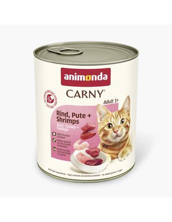 Animonda Nassfutter von Animonda Carny Adult Rind, Pute & Shrimps