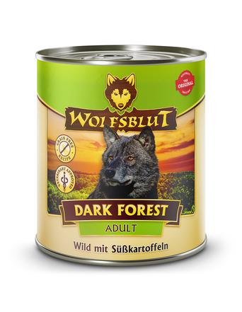 Wolfsblut Dark Forest - Wild mit Süßkartoffeln, Adult