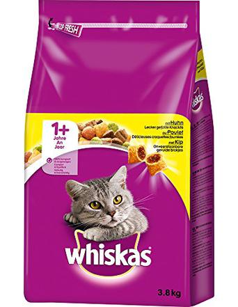 Whiskas Trockenfutter von Whiskas Senior mit Huhn