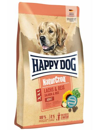 Happy Dog Naturcroq Lachs & Reis