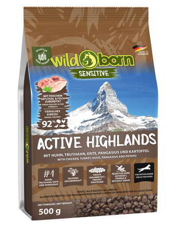 Wildborn Trockenfutter von Wildborn Active Highlands