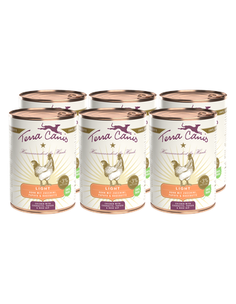 Terra Canis Nassfutter von Terra Canis Light | Huhn mit Zucchini, Papaya und Hagebutte