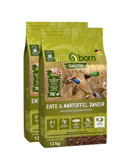 Wildborn Ente & Kartoffel Junior Doppelpack