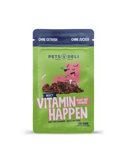 Pets Deli Vitaminhappen Insekt mit Apfel & Erdbeere