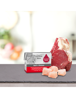 Platinum Menu Adult Beef + Chicken
