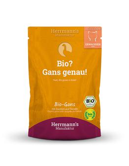 Herrmann's Selection Adult Bio Gans mit Zucchini & Tomaten