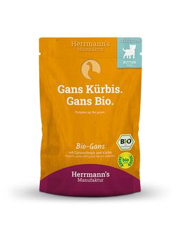 Herrmann's Selection Kitten Bio Gans mit Kürbis