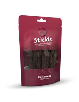 Herrmann's Stickis Ziege mit Kürbis