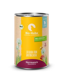 Herrmann's Selection Puppy Bio Huhn mit Reis und Fenchel