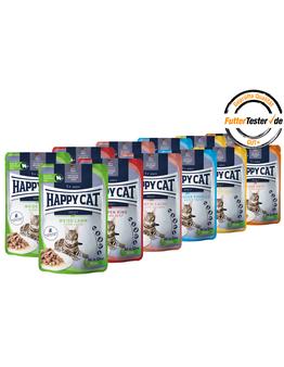 Happy Cat Meat in Sauce - Culinary Mixpaket