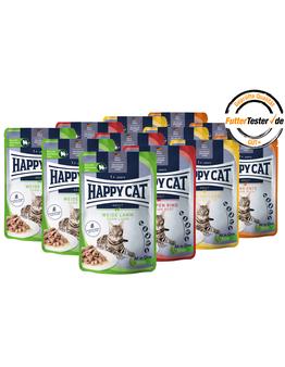 Happy Cat Meat in Sauce - Culinary Mixpaket
