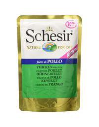 Schesir Kitten Hühnerfilet Pouch