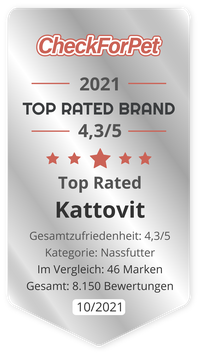 Top Rated Brand 2021 (Katze / Nassfutter)